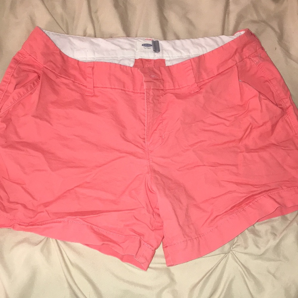 Old navy coral shorts
